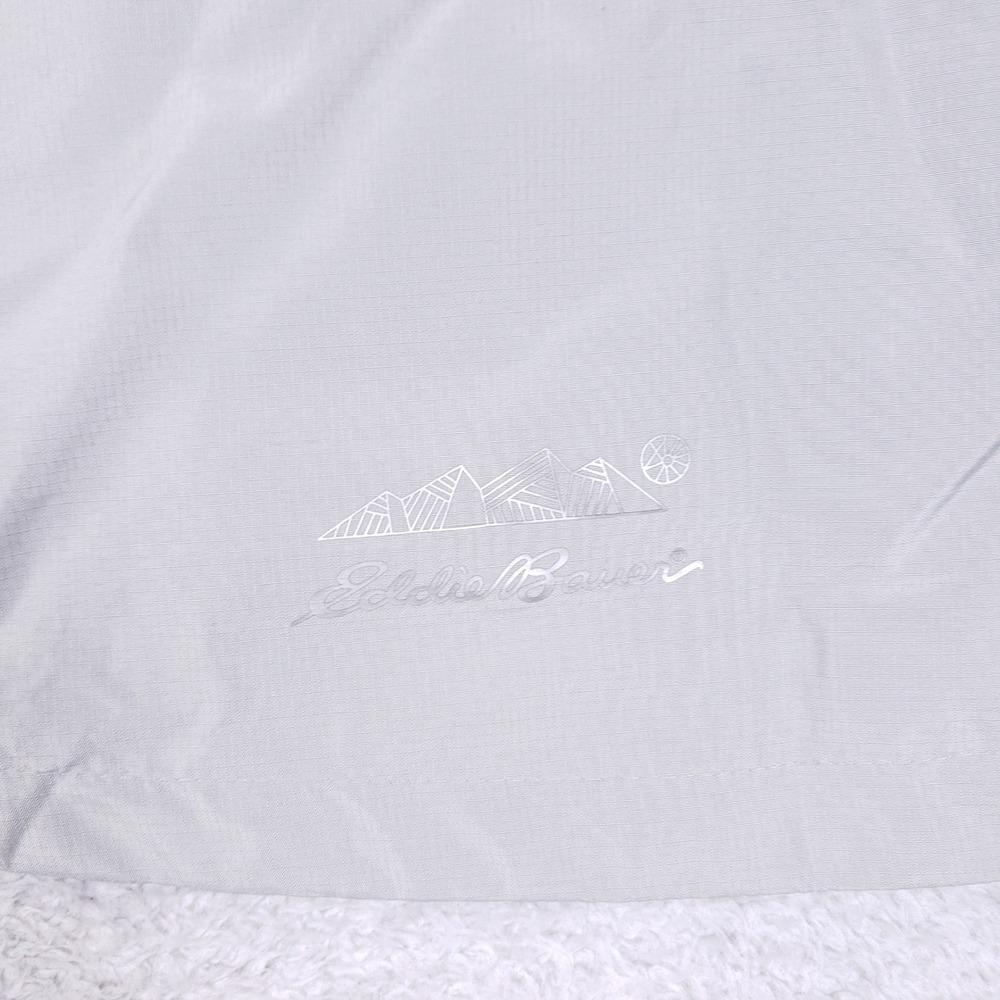 Eddie Bauer 3-in-1 Windbreaker Jacket Youth L 14/16 Removable Fleece Liner Gray - Picture 9 of 11
